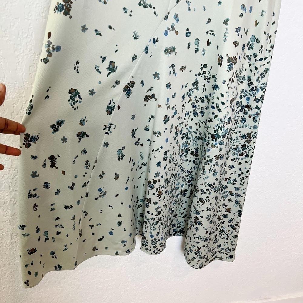 Vince Asymmetrical Floral Dress - Picture 5 of 11